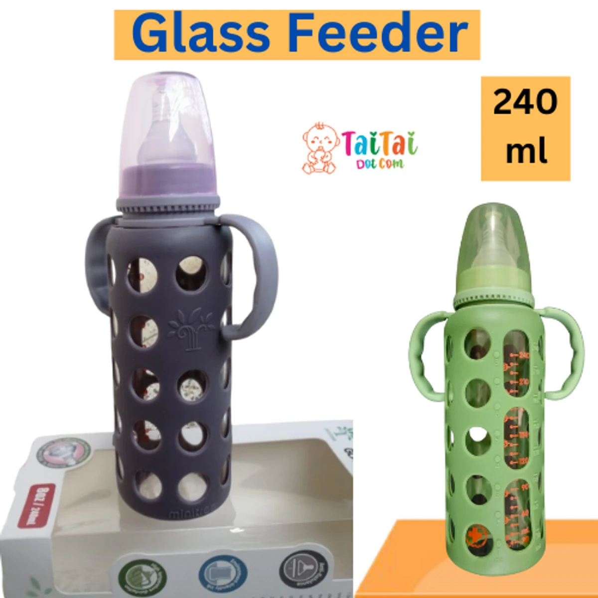 Baby glass feeder